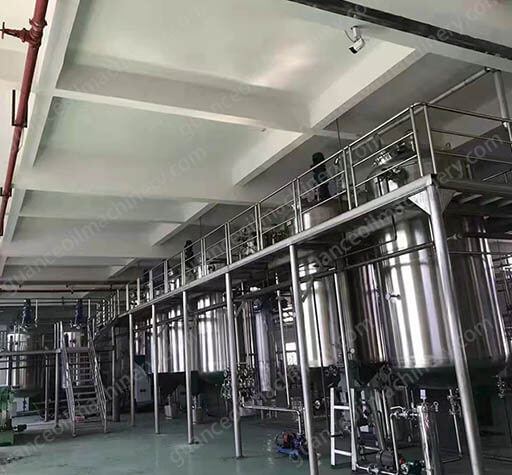 Semi-Continuous Oil Refinery Plant