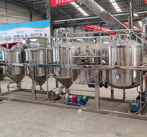 Small Scale Sunflower Oil Refinery