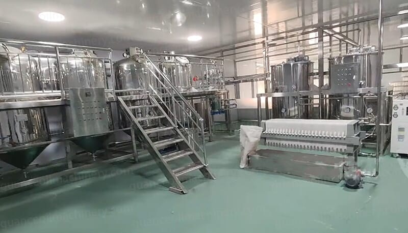 2TPD Walnut Oil Refining Equipment Installed in Bulgaria