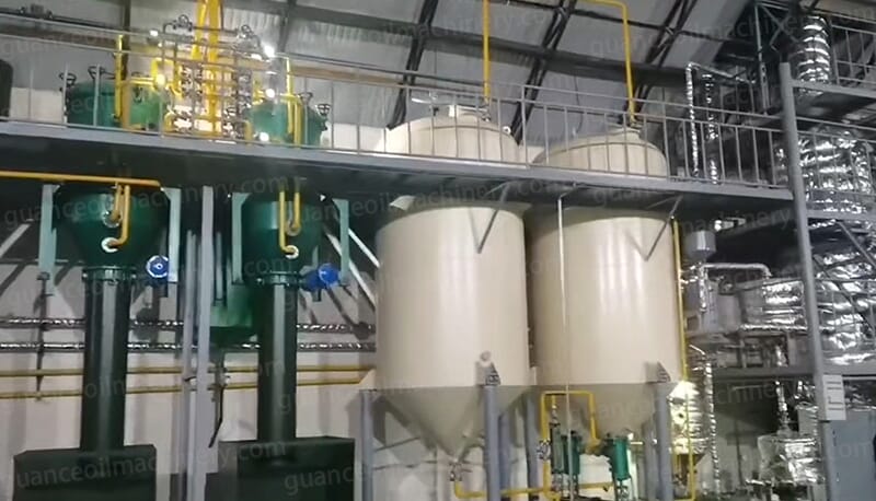 50TPD Rapeseed Oil Refinery Equipment Exported to Argentina