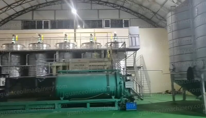 50TPD Sunflower Seed Oil Refinery Equipment Exported to Malaysia