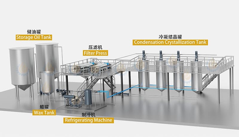 Edible Winterization Dewaxing Equipment