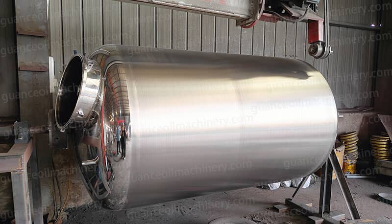 Oil Refinery Tank