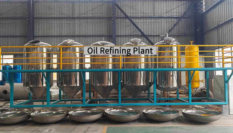Oil Refining Plant