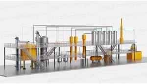 Oil Solvent Extraction Line