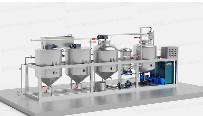 Small Batch Oil Refinery Equipment