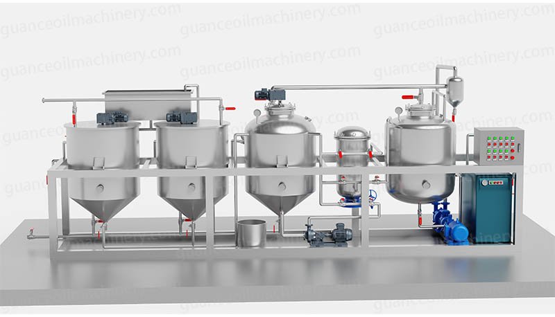 Small Batch Oil Refining Plant