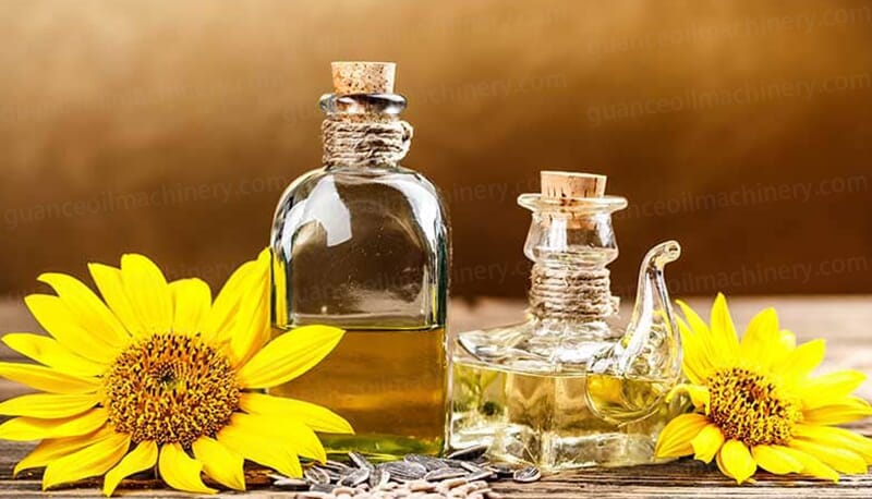Sunflower Seed Oil Extraction and Refining Process