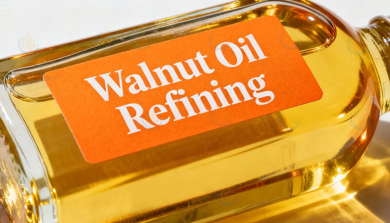 refining walnut oil Bottling