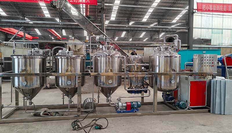 Batch-type Edible Oil Refining Equipment