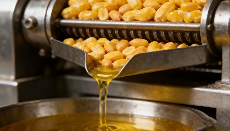 Corn Germ Pressing