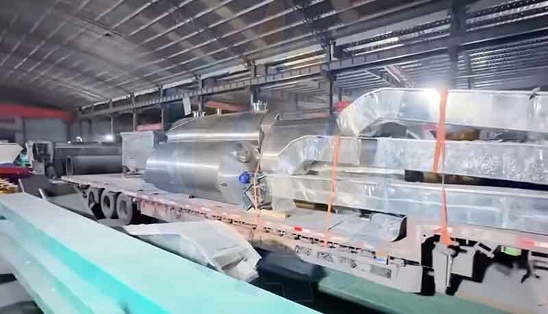 Edible Tallow Rendering Equipment Loading