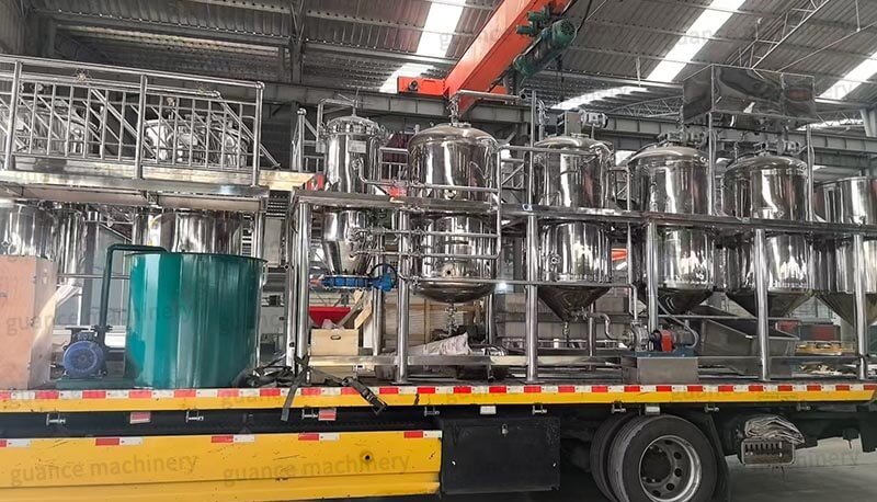 Palm Oil Renfining Equipment to Thailand