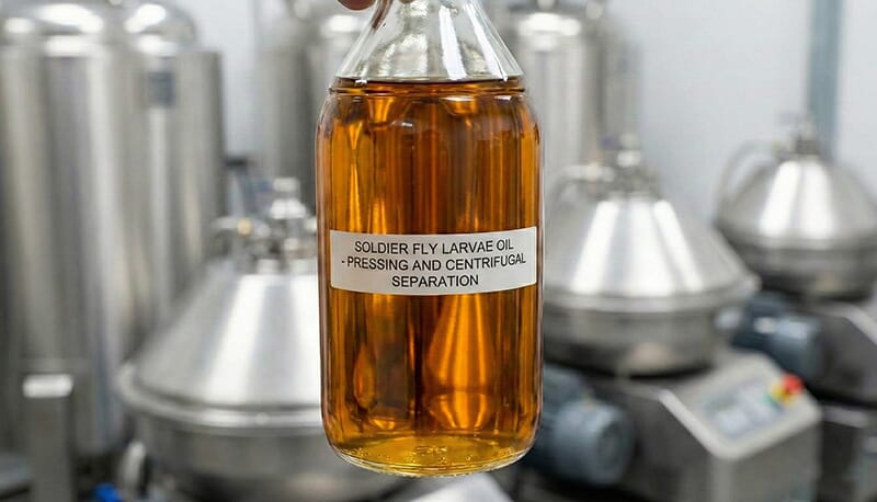 Pressing BSFL Oil