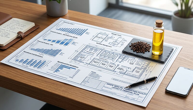 Grape Seed Oil Processing Plant Cost Analysis