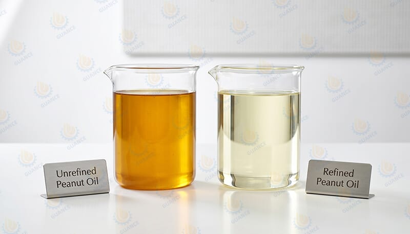 Groundnut oil pressing and filtration process