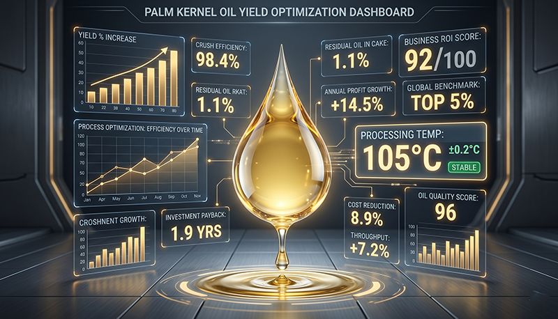 High Efficiency Palm Kernel Oil Expeller with Technical Specifications