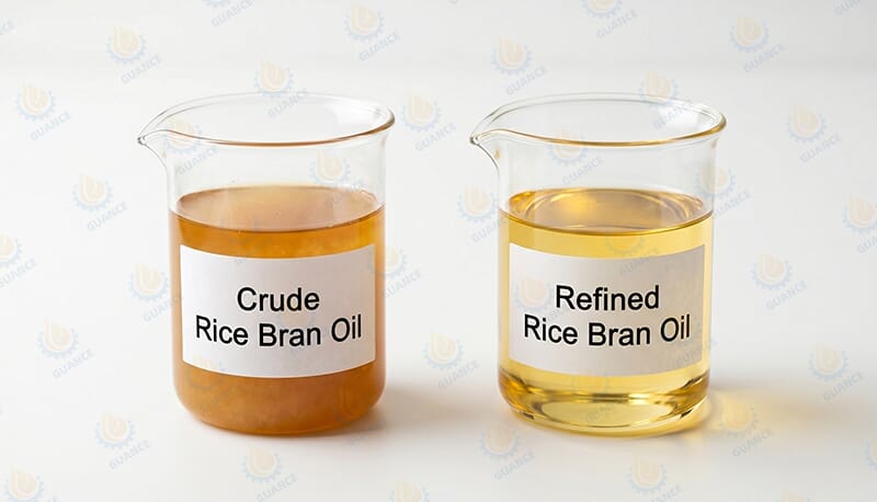 Rice Bran Oil Refining and Dewaxing Section
